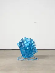 Stefan Kern, Mülleimer, 2018, Aluminium, Lack
