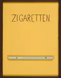 Marko Lehanka, "ZIGARETTEN", 1998, Holz, farbig gefasst