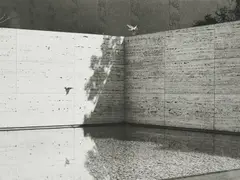 Jochen Lempert, Ohne Titel (Barcelona Pavillion), 2007/2016, Gelatinesilberabzug