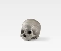 Robert Longo, Ohne Titel (Scull), Mischtechnik