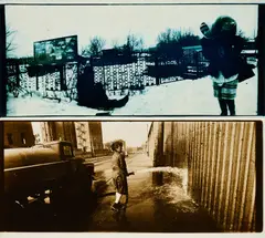 Boris Mikhailov, Konvolut von 2 Fotografien, 1991, Jeweils: Gelatinesilberabzug