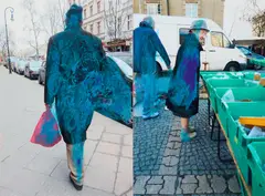 Boris Mikhailov, Ohne Titel, 2017, Zwei C-Prints, koloriert auf Fujicolor Crystal Archive