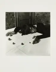 Paul Nougé, La jongleuse, 2012, Späterer Gelatinesilberabzug