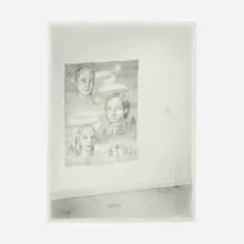 Gerald Davis, Poster, 2003, graphite on paper
