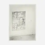 Gerald Davis, Poster, 2003, graphite on paper