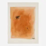 Adja Yunkers, A Moment Into Eternity, 1980, ink and collage on canvasboard