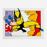 John Matos, X-Men Wolverine, 2000, screenprint in colors