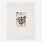 Al Taylor, Guard, 1988, intaglio on Somerset Satin