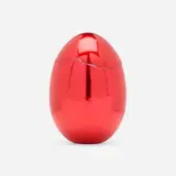 Jeff Koons, Cracked Egg (Red), 2008, aluminum with red glaze