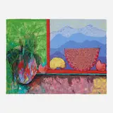 Vladimir Cora, Untitled (Still Life with Watermelon), 1995, screenprint in colors