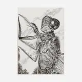 Nick Taggart, Dragonfly, 2004, acrylic and graphite on paper