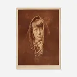 An Acoma Woman by Edward S. Curtis, photogravure, sold Aug 2023