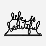Thierry Guetta, Life is Beautiful, 2022, enameled steel