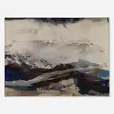 Balcomb Greene, Driftwood Cove, 1958, oil on canvas