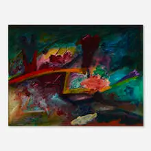 Julius Hatofsky, Untitled, 1990, acrylic on paper
