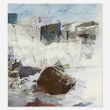 Balcomb Greene, The Cliffs, 1978, oil on canvas