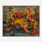 Palanca, Untitled, 1997, oil on canvas