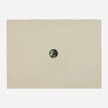 Michael Landy, Pill Jar Top, 2004, colored pencil on paper