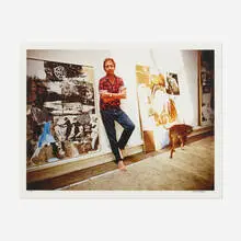 David Montgomery, Robert Rauschenberg, 1969, archival inkjet print