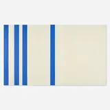 Andreas Brandt, Blau - Weiss, 1975-76, oil on canvas