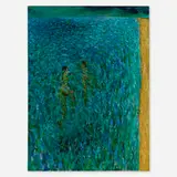 Rex Ashlock, Sea with Two Swimmers, 1975-76, oil on canvas