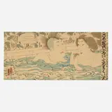 Masami Teraoka, Study for Samurai Jogger / N.Y. Visit