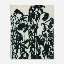 Isabel Bigelow, Dark Garden 2, 2003, oil on panel