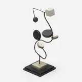 Loló Soldevilla, Untitled, 1959, oil on wood, steel