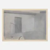 David Lynch, Abstract Art in the Living Room, 1985, chalk on paper