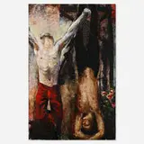 Attila Richard Lukacs, Tilla Shame of Failure, oil and charcoal on canvas