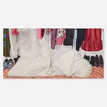 Kristin Calabrese, You Can Hide In My Closet, 2004, oil on canvas