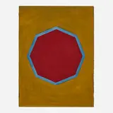 Sol LeWitt, Eight Sided Figure, 1989, gouache on paper