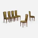 Louis Majorelle, Epis de blé chairs, set of six
