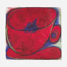 Elizabeth Murray, Untitled, c. 1980, pastel on paper