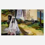 Natalie Frank, Leftover Girls, 2005, oil on canvas