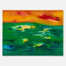 Ralph Rosenborg, Untitled, 1985, oil on canvas