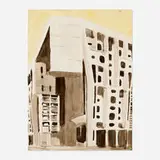 Enoc Perez, Untitled, 2005, watercolor on paper