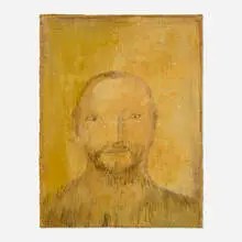 Norbert Schwontkowski, Ich bin uralt, 2004, oil and pigment on canvas