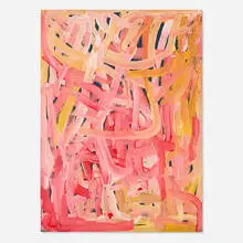 Emily Kngwarreye, Untitled, acrylic on linen