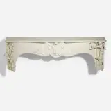 Joseph Grigely and Amy Vogel, Hop-Frog #3, 2005, fabricated fiberglass and urethane mantel