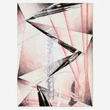 Tillman Kaiser, Munnuka II, 2008, mixed media with tempera, graphite and screenprint in colors on canvas