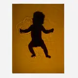 Adam Fuss, Untitled (Baby), 2007, Cibachrome photogram
