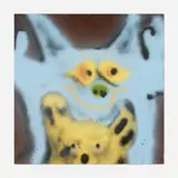 Andy Diaz, Untitled, 2020, spray paint on canvas