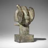 James Lee Hansen, Untitled, patinated bronze