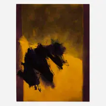 Cleve Gray, Eagle's Descent, 1977, acrylic on canvas
