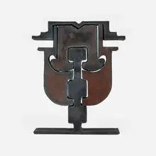 Untitled by Mark di Suvero, 1972, torch-cut steel, sold Mar 2025