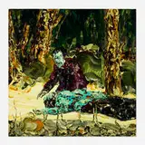 Brendan Flanagan, Gorse, 2009, oil on panel