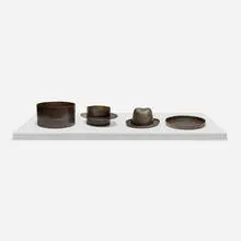 Formal Wear by Annette Lemieux, 1987, bronze in four parts, sold Mar 2025