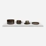 Annette Lemieux, Formal Wear, 1987, bronze in four parts