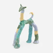 Overbeck Pottery, Llama figurine